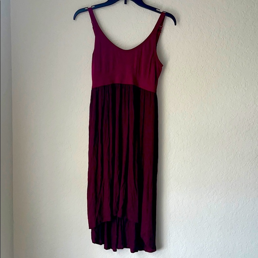 BURGUNDY NIGHTGOWN
